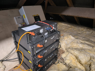 Fox ESS 5kw AC charger with HV2600 batteries in attic